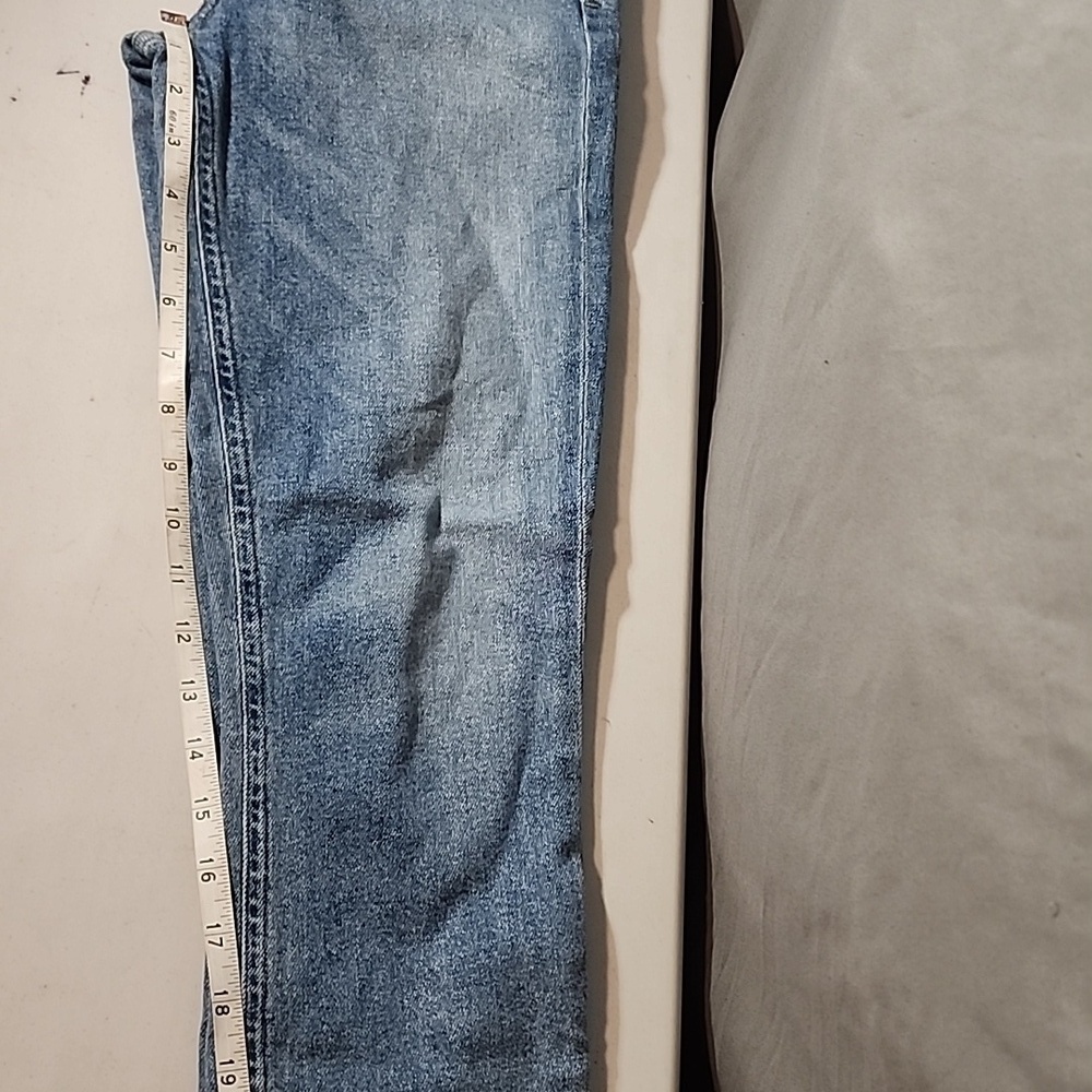 Agolde Classic Blue Denim Jeans - Picture 7 of 7